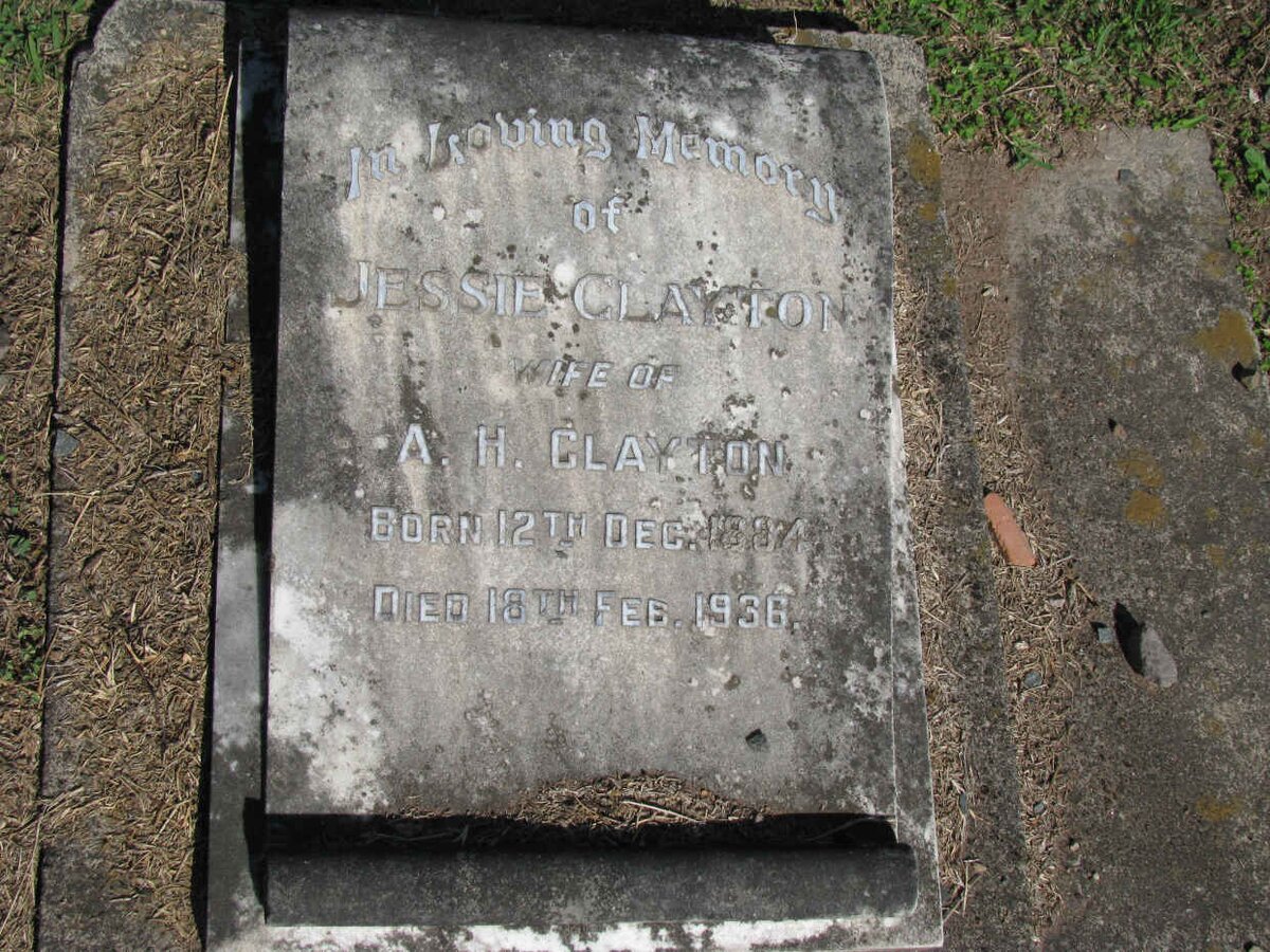CLAYTON Jessie 1884-1936