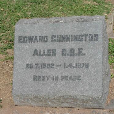 ALLEN Edward Cunnington 1902-1976