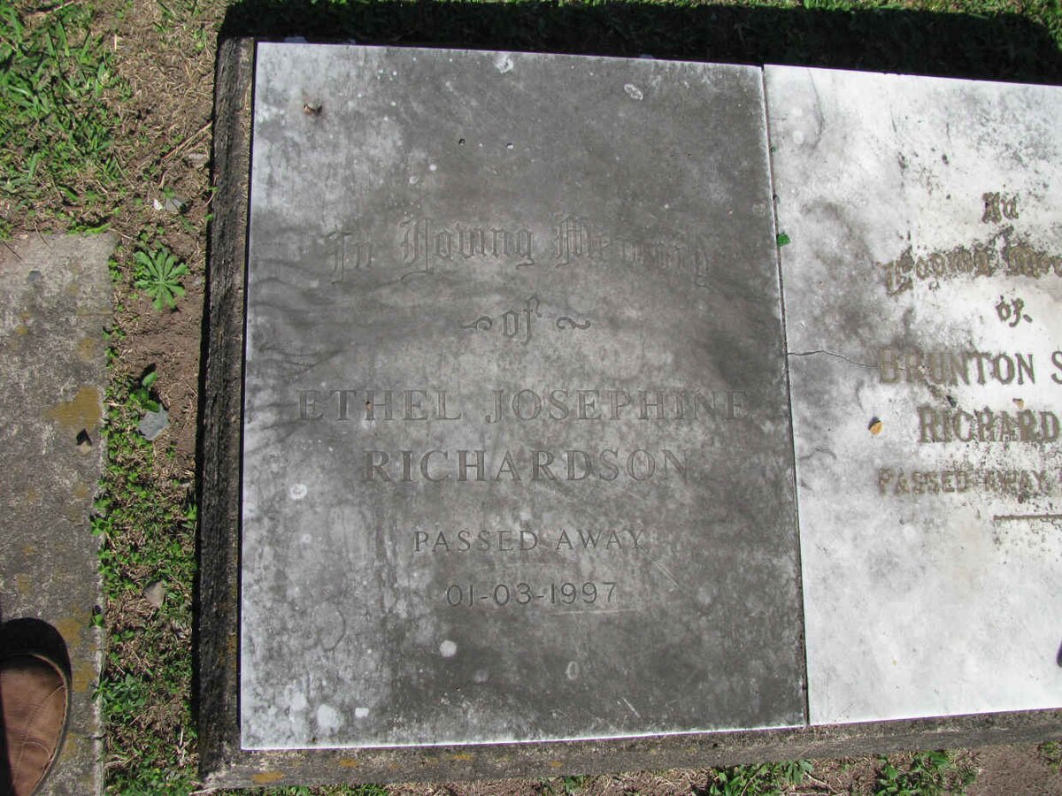 RICHARDSON Ethel Josephine -1997