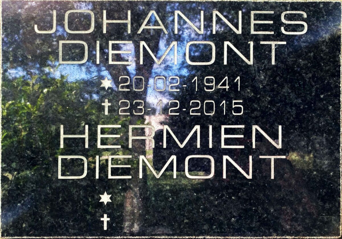 DIEMONT Johannes 1941-2015 &amp; Hermien