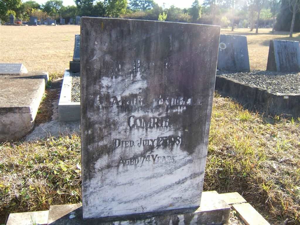 COMRIE Clarice Isobelle [?]   -1981