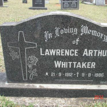WHITTAKER Lawrence Arthur 1912-1986
