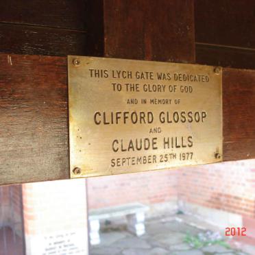 GLOSSOP Clifford  :: HILLS Claude