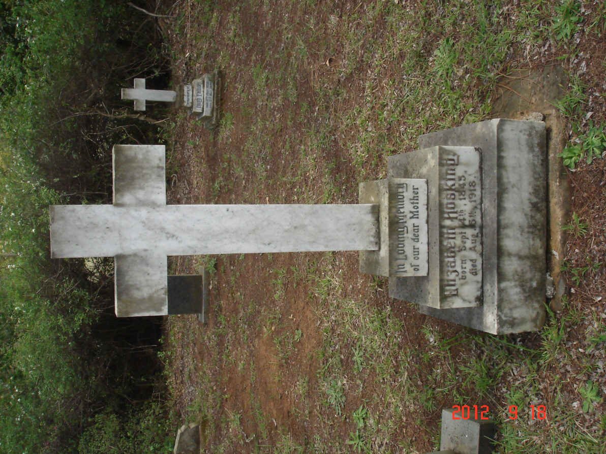 HOSKING Elizabeth 1845-1918