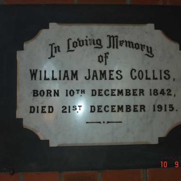 COLLIS William James 1842-1915