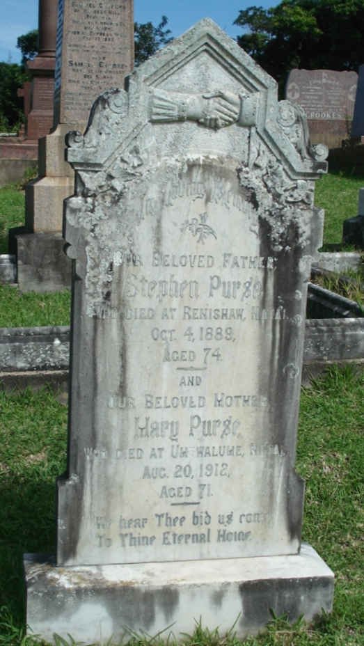 PURSE Stephen -1889 &amp; Mary -1912