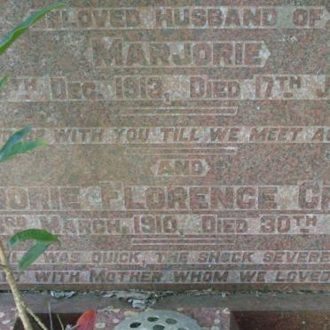 CROOKES Laurence John 1913-1955 &amp; Marjorie Florence 1910-1957 