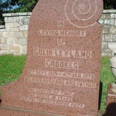 CROOKES Colin Leyland 1915-1979