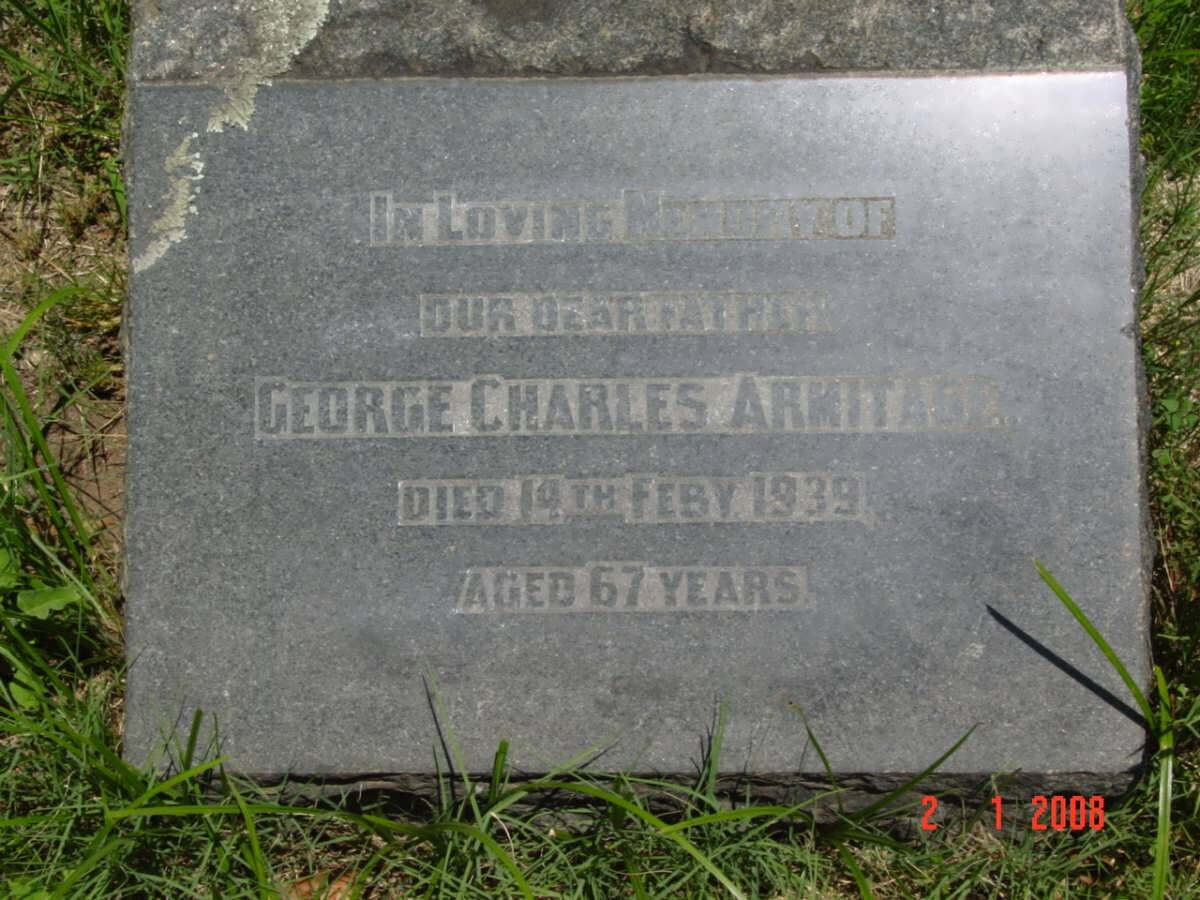 ARMITAGE George Charles  -1939 