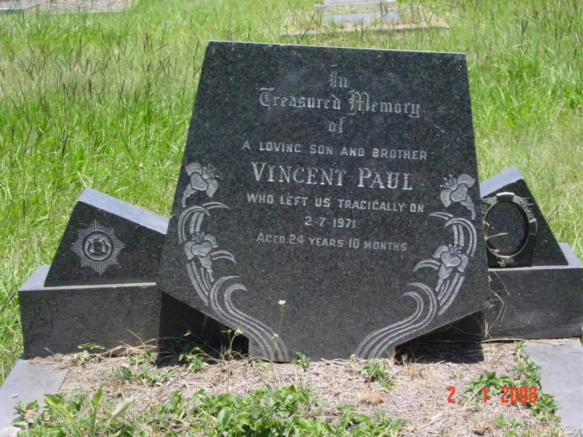 MOORE Vincent Paul  -1971 