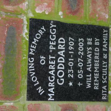 GODDARD Margaret 1907-2003