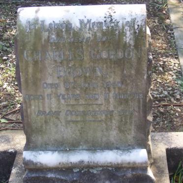 BROWN Charles Gordon -1940