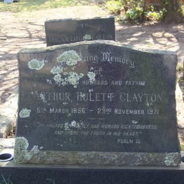 CLAYTON Arthur Hulett 1896-1971