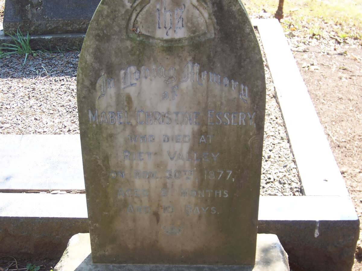 ESSERY Mabel Christine -1877
