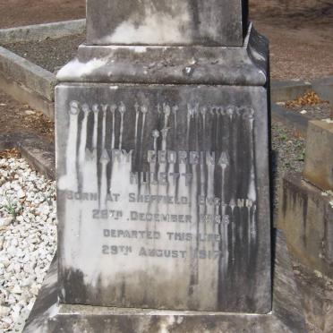 HULETT Mary Georgina 1836-1917