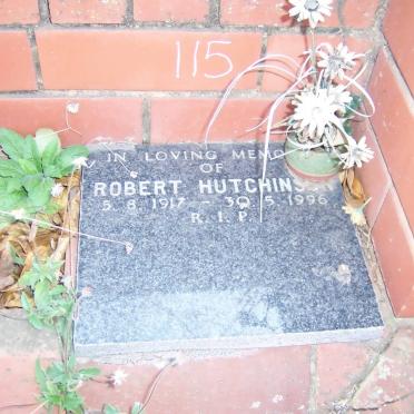 HUTCHINSON Robert 1917-1996