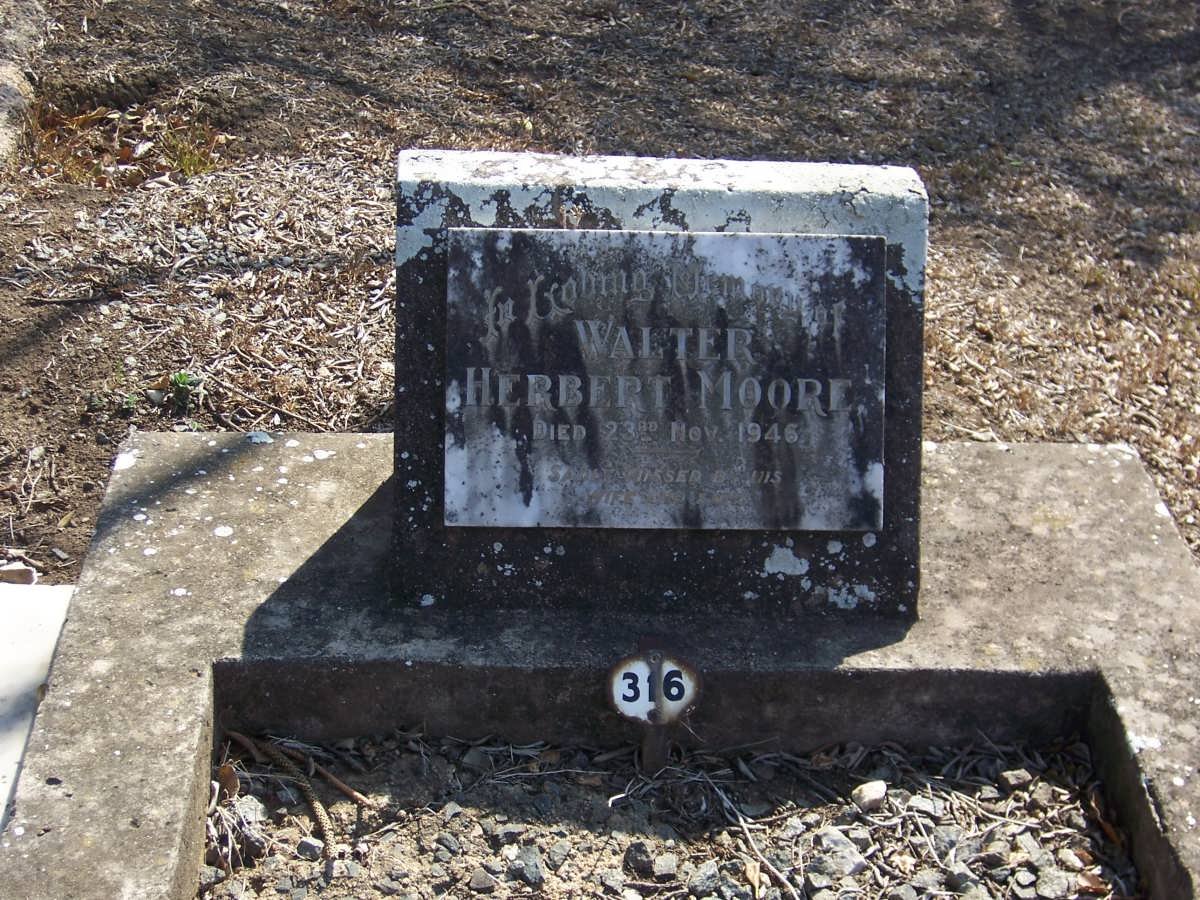 MOORE Walter Herbert -1946