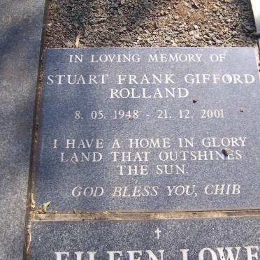 ROLLAND Stuart Frank Gifford 1948-2001