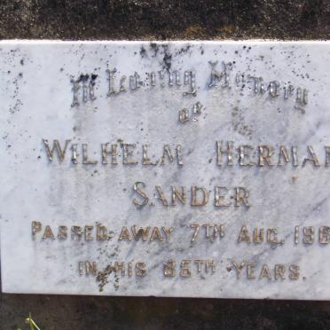 SANDER Wilhelm Herman -1960