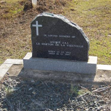 VIEUVILLE Andre J.A.I., Le Breton de la 1914-1997