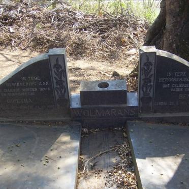 WOLMARANS Ben 1911-1975 &amp; Grietha 1912-1993