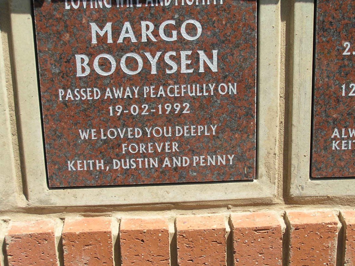 BOOYSEN Margo -1992