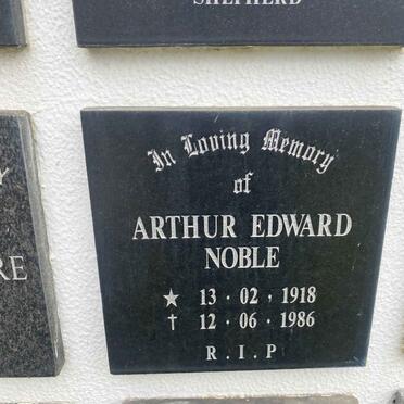 NOBLE Arthur Edward 1918-1986