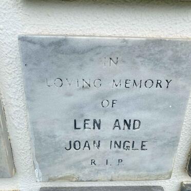 INGLE Len & Joan