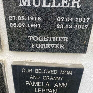 LEPPAN Pamela Ann 1939-1998