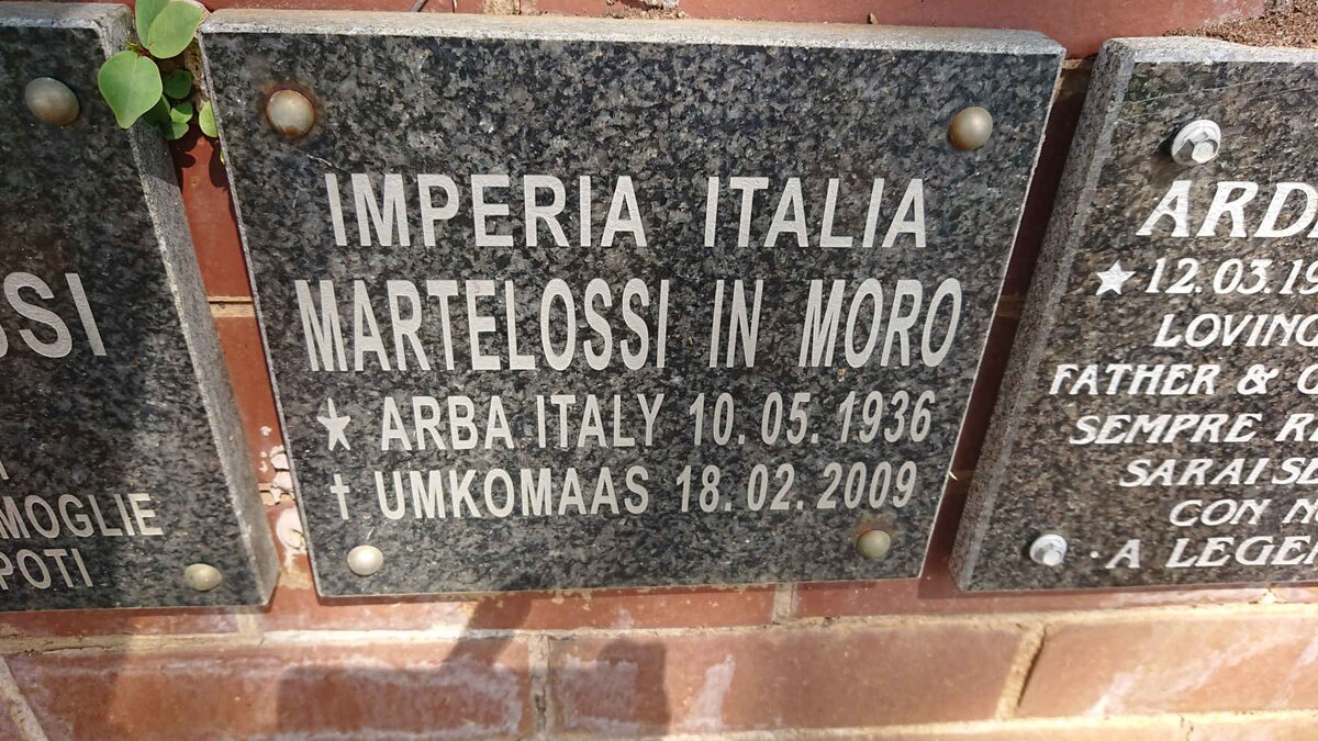 MARTELOSSI 1936-2009