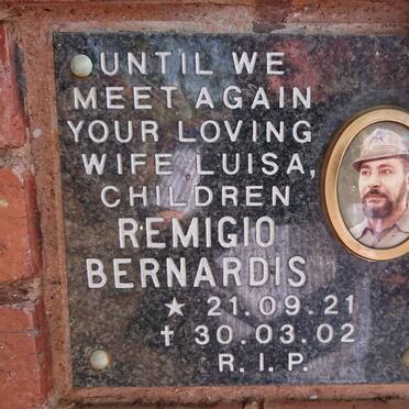 BERNARDIS Remigio 1921-2002