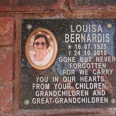 BERNARDIS Louisa 1925-2010