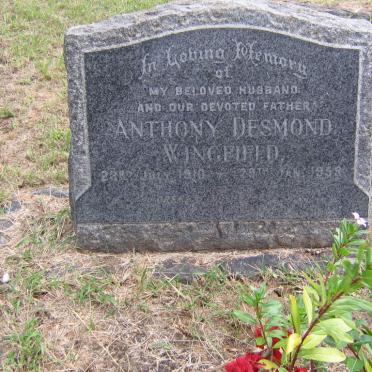 WINGFIELD Anthony Desmond 1910-1955