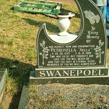 SWANEPOEL  Petronella 1947-1998