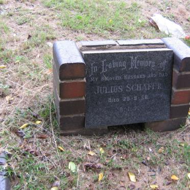 SCHAFER Julius -1958