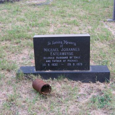 ESTERHUYSE Michael Johannes 1932-1979