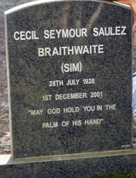 BRAITHWAITE Cecil Seymour Saulez 1928-2001