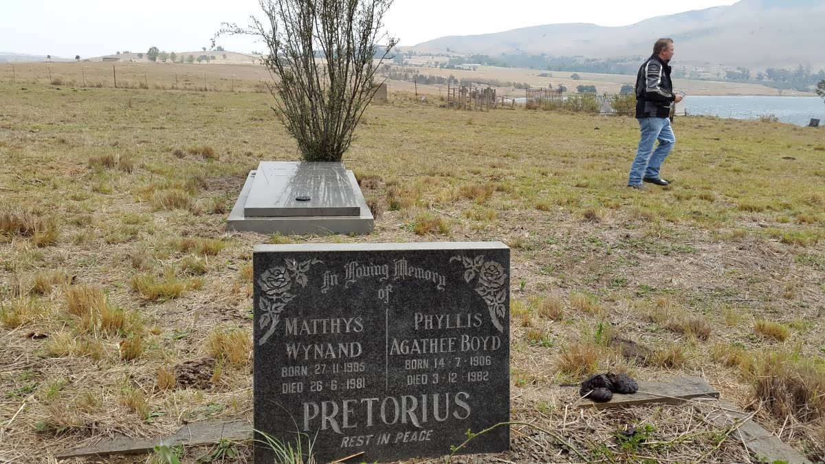 PRETORIUS Matthys Wynand 1905-1981 &amp; Phyllis Agathee BOYD 1906-1982