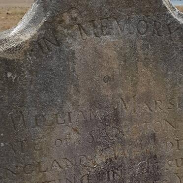 MARSH? William -1869