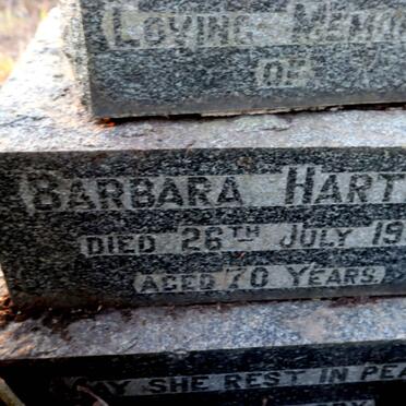 HARTLEY Barbara -1951