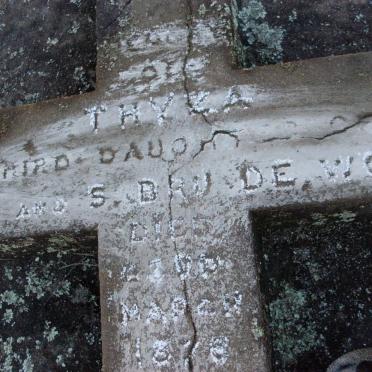 BRU-DE-WOLD Tyza 1876-1876