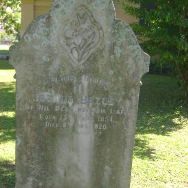 BAZLEY Joshua 1854-1920