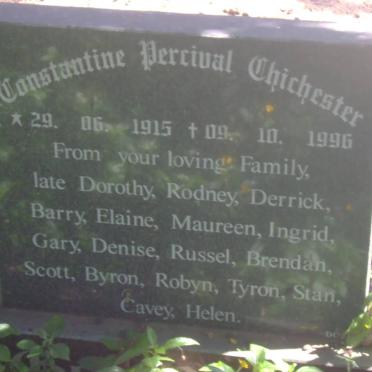 CHICHESTER Constantine Percival 1915-1996