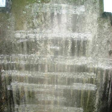 FITZGERALD Gerald Vicars