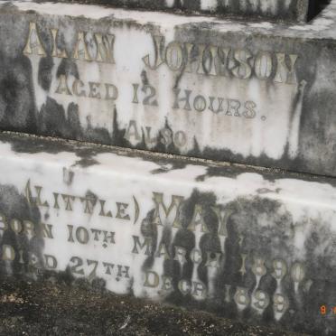 JOHNSON Alan :: JOHNSON May 1890-1899