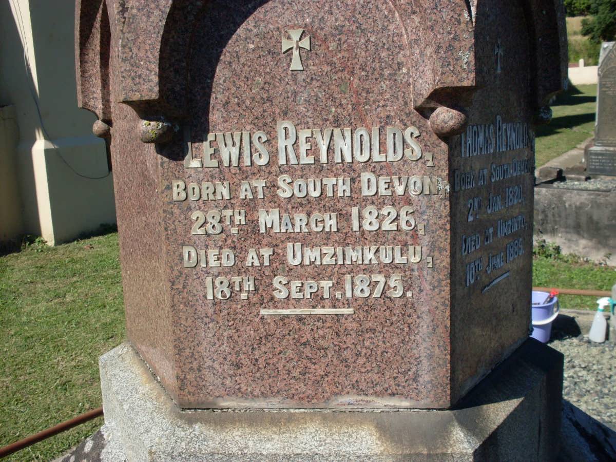 REYNOLDS Harry Drummond 1856-1912 :: REYNOLDS Lewis 1826-1875 :: REYNOLDS Mary Elizabeth -1887
