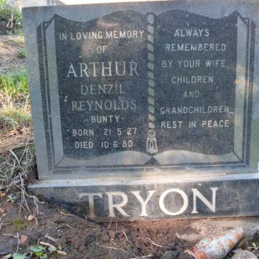 TRYON Arthur Denzil Reynolds 1927-1980