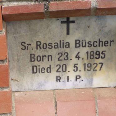 BÜSCHER Rosalia 1895-1927