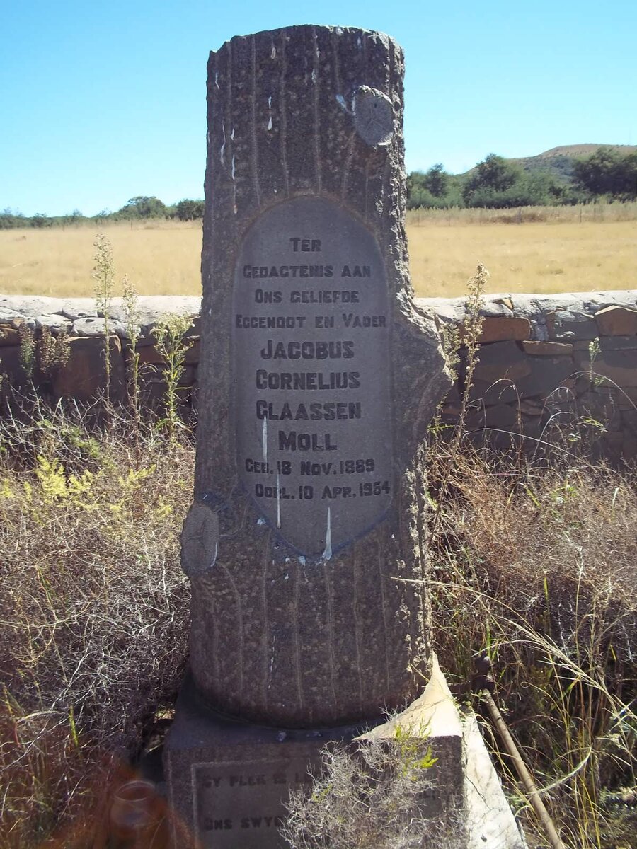 MOLL Jacobus Cornelius Claassen 1889-1954
