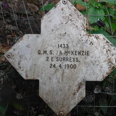 MCKENZIE J.A. -1900